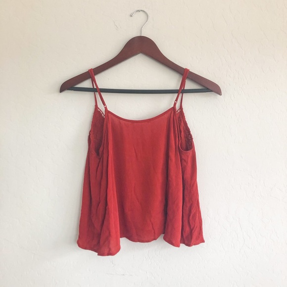 ⭐️SOLD Orange Tank Top - Picture 5 of 5